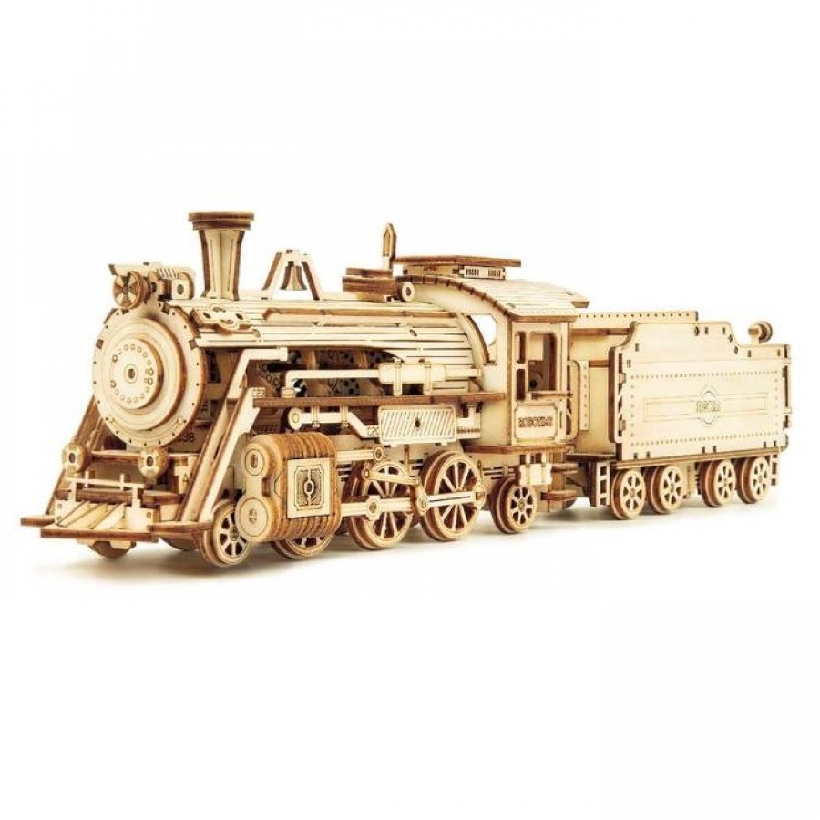 3D PUZZLE Τρένο Ατμομηχανή ROBOTIME MC-501 3D Puzzle