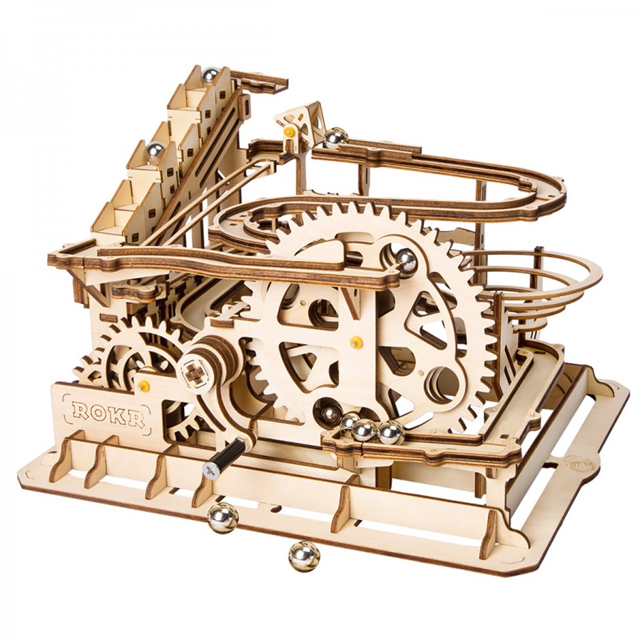 3D PUZZLE Μηχανισμός με Ανυψωτήρα και Κινούμενες Μπίλιες ROBOTIME LG-501 3D Puzzle