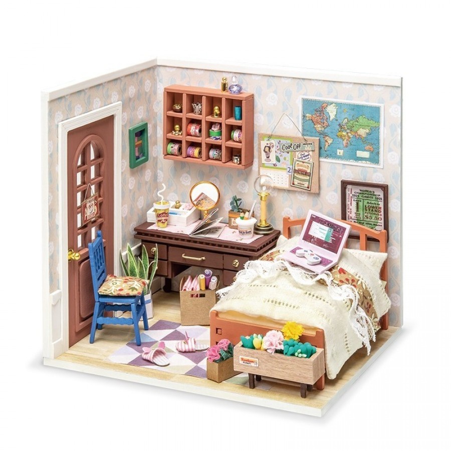 3D PUZZLE Κουκλόσπιτο Anne's Bedroom ROBOTIME DGM-08 3D Puzzle