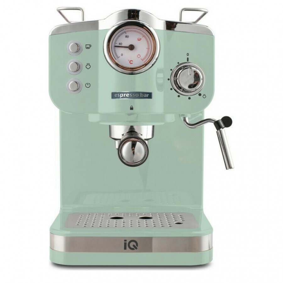 ΚΑΦΕΤΙΕΡΑ Espresso 20 bar 1100W Πράσινο IQ CM-175 Μηχανές Espresso
