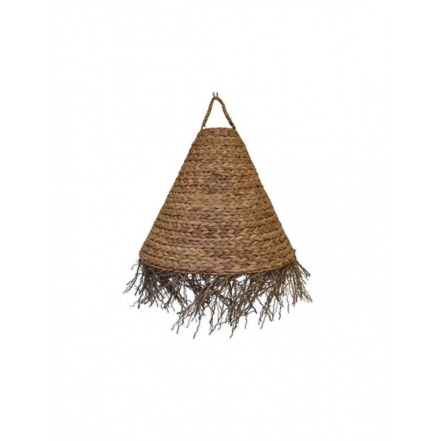 Φωτιστικό καπέλο οροφής υδρουάκινθου κωνικό με κρόσια 65Χ50