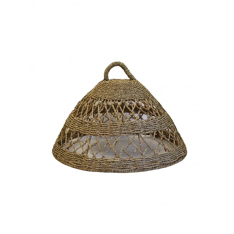 Φωτιστικό καπέλο οροφής υδρου/θου μπουλ weave Φ60Χ33