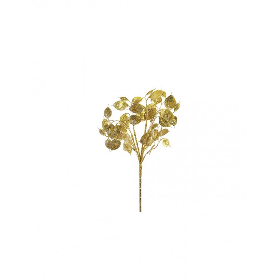 Κλαδί Lunaria χρυσό 40εκ.