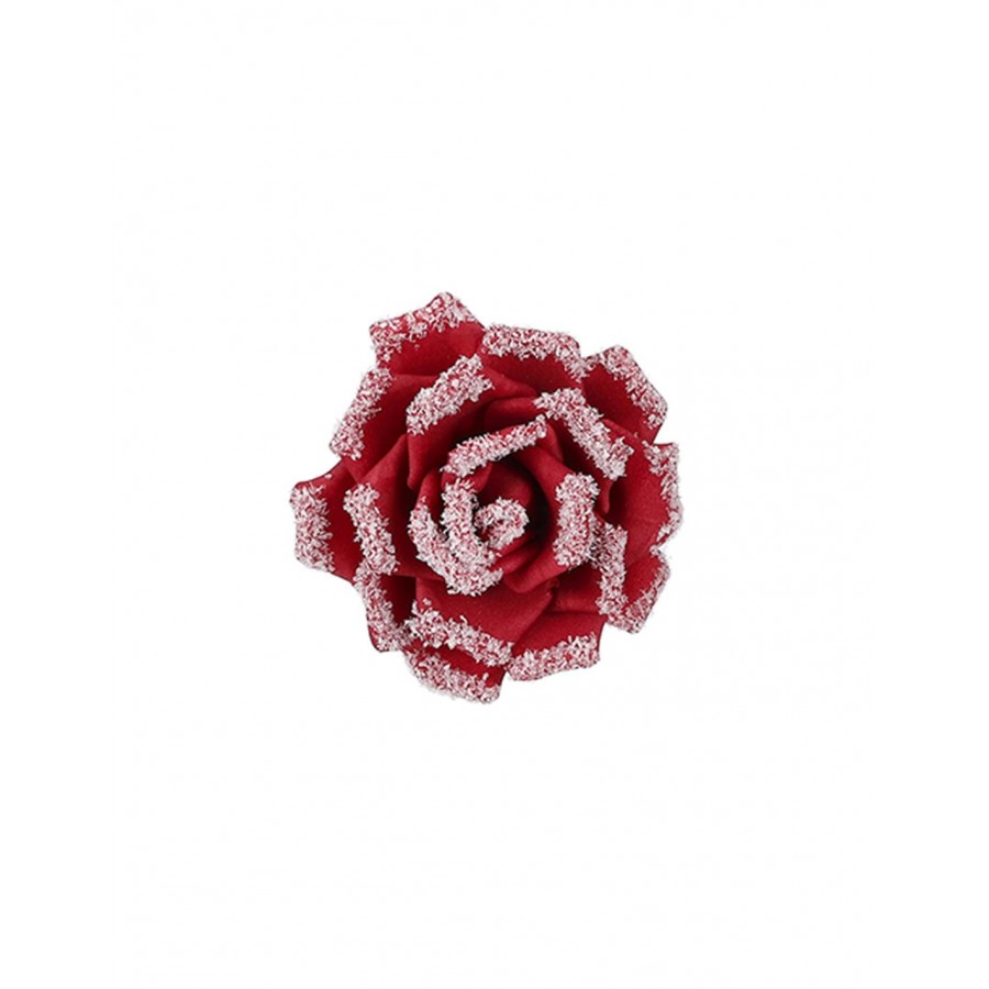 Τριαντάφυλλο σε κλιπ frost κόκκινο 14Χ8