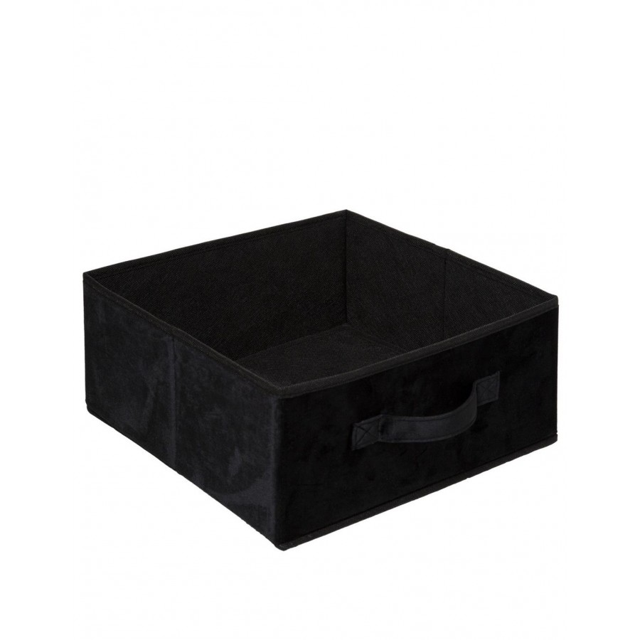 Κουτί αποθ.μαύρο βελούδο 31Χ31Χ15