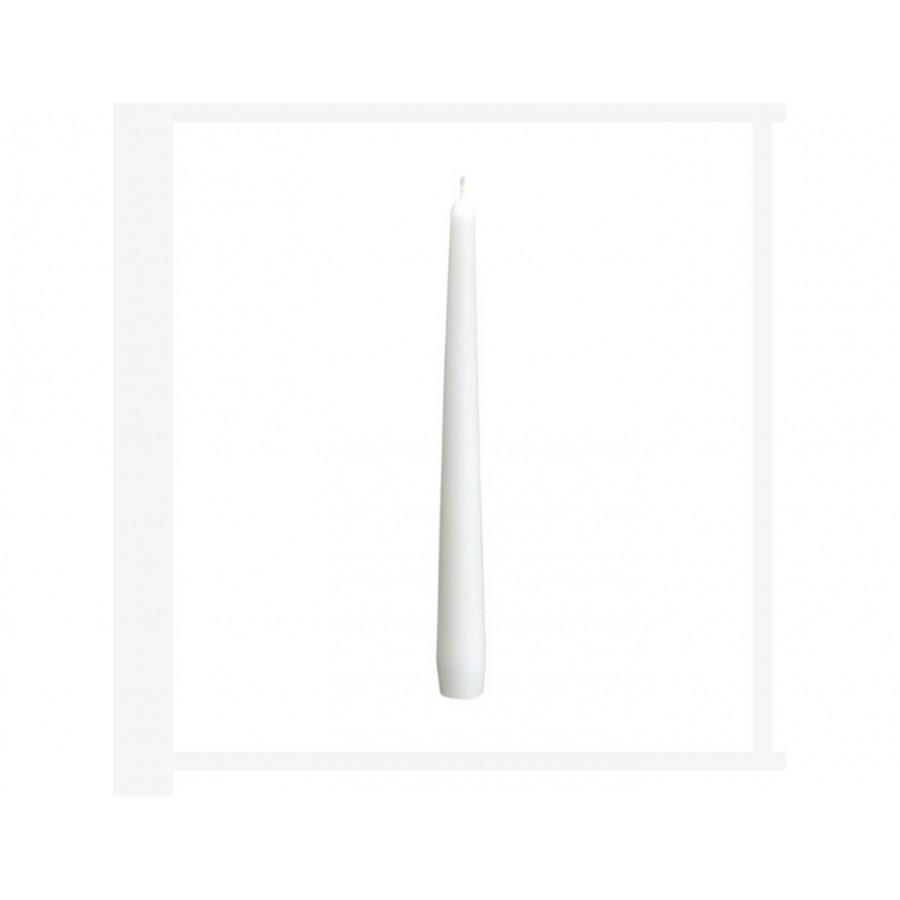Κερί κηροπηγίου 24εκ. λευκό
