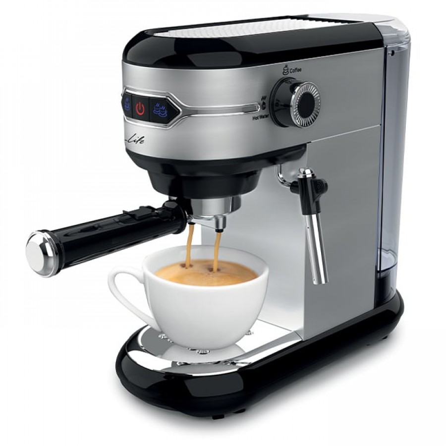 ΚΑΦΕΤΙΕΡΑ Espresso 15bar 1450W LIFE Origin 221-0213 Μηχανές Espresso