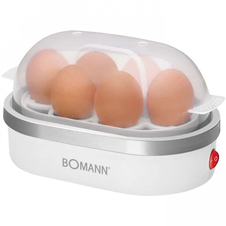 ΒΡΑΣΤΗΡΑΣ Αυγών 6 θέσεων BOMANN EK-5022 WHITE 138-0211 Ειδικές Συσκευές
