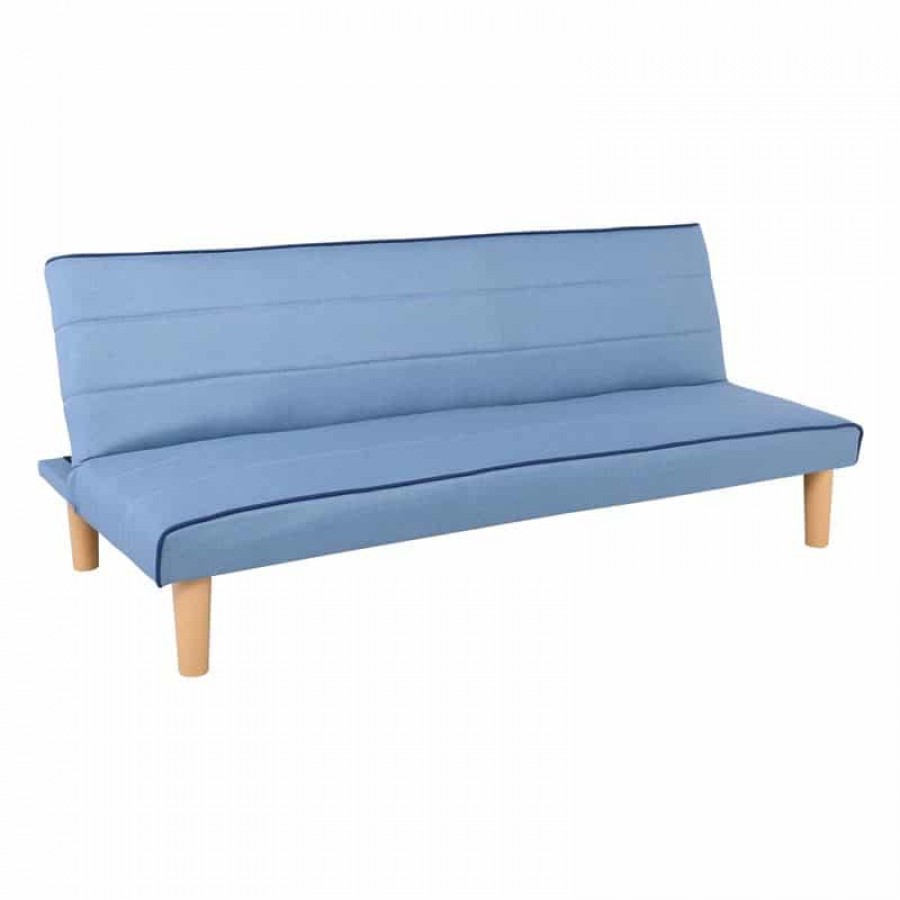 BIZ Καναπές - Κρεβάτι Σαλονιού Καθιστικού - Ύφασμα Jean 167x75x70cm /Κρεβάτι 167x87x32 Woodwell Ε9438,4 Καναπέδες