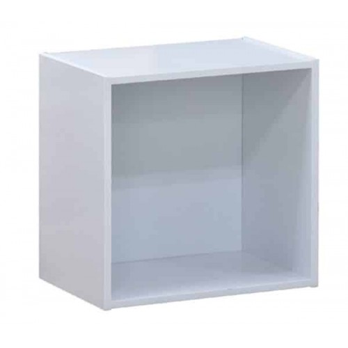 DECON Cube Kουτί Απόχρωση Άσπρο 40x29x40cm Woodwell Ε828
