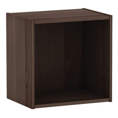 DECON Cube Kουτί Απόχρωση Καρυδί 40x29x40cm Woodwell Ε828,5