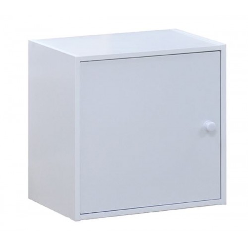 DECON Cube Nτουλάπι Απόχρωση Άσπρο 40x29x40cm Woodwell Ε829