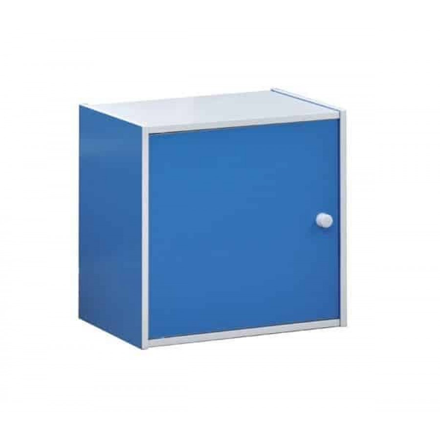 DECON Cube Ντουλάπι Απόχρωση Μπλε 40x29x40cm Woodwell Ε829,2 Επιπλά Παιδικά - Βρεφικά