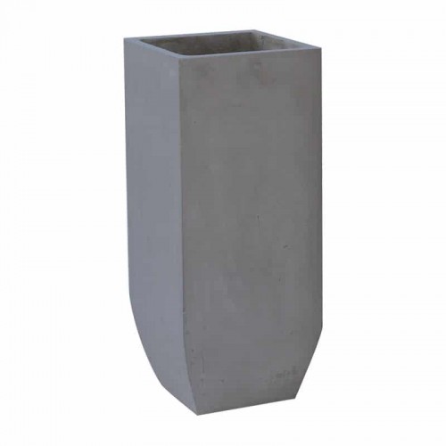 FLOWER POT-1 Cement Grey 25x25x60cm 25x25x60cm Woodwell Ε6300,A