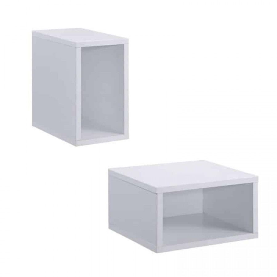 MODULE Κουτί Σύνθεσης Απόχρωση Άσπρο 30x30x17cm Woodwell Ε8605,1 Μπουφέδες - Βιβλιοθήκες - Ραφιέρες - Βιτρίνες