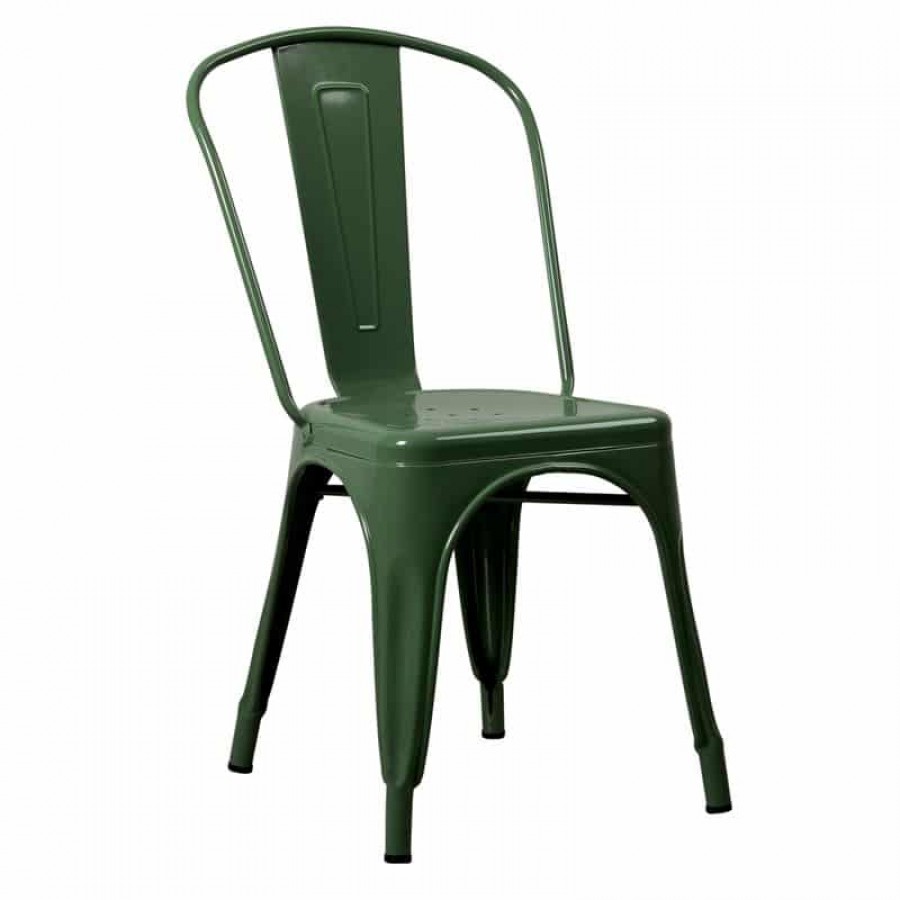 RELIX Καρέκλα, Μέταλλο Βαφή Πράσινο 44x49x84cm Woodwell Ε5191,3W Καρεκλες- Πολυθρόνες Κήπου
