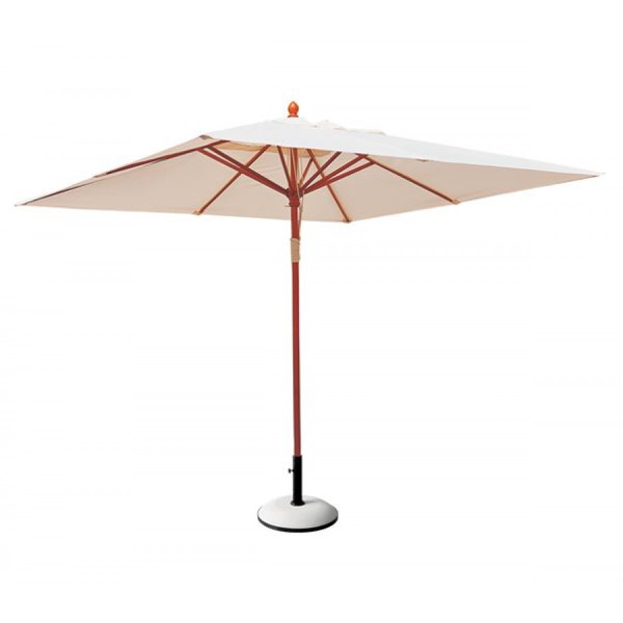 SOLEIL ομπρέλα (Χωρίς flaps) Ξύλο Kempass Φ200cm Woodwell Ε914 Ομπρέλες Κήπου