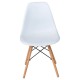 ART Wood Καρέκλα Ξύλο - PP Άσπρο Pro